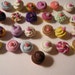 Custom Boutique 25 Polymer Clay Cupcake Charm Lot