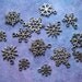 Collection of Snowflake Charms - C939