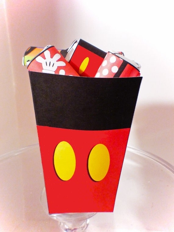 Instant Download Mouse clubhouse Printable Treat Box Il_570xn