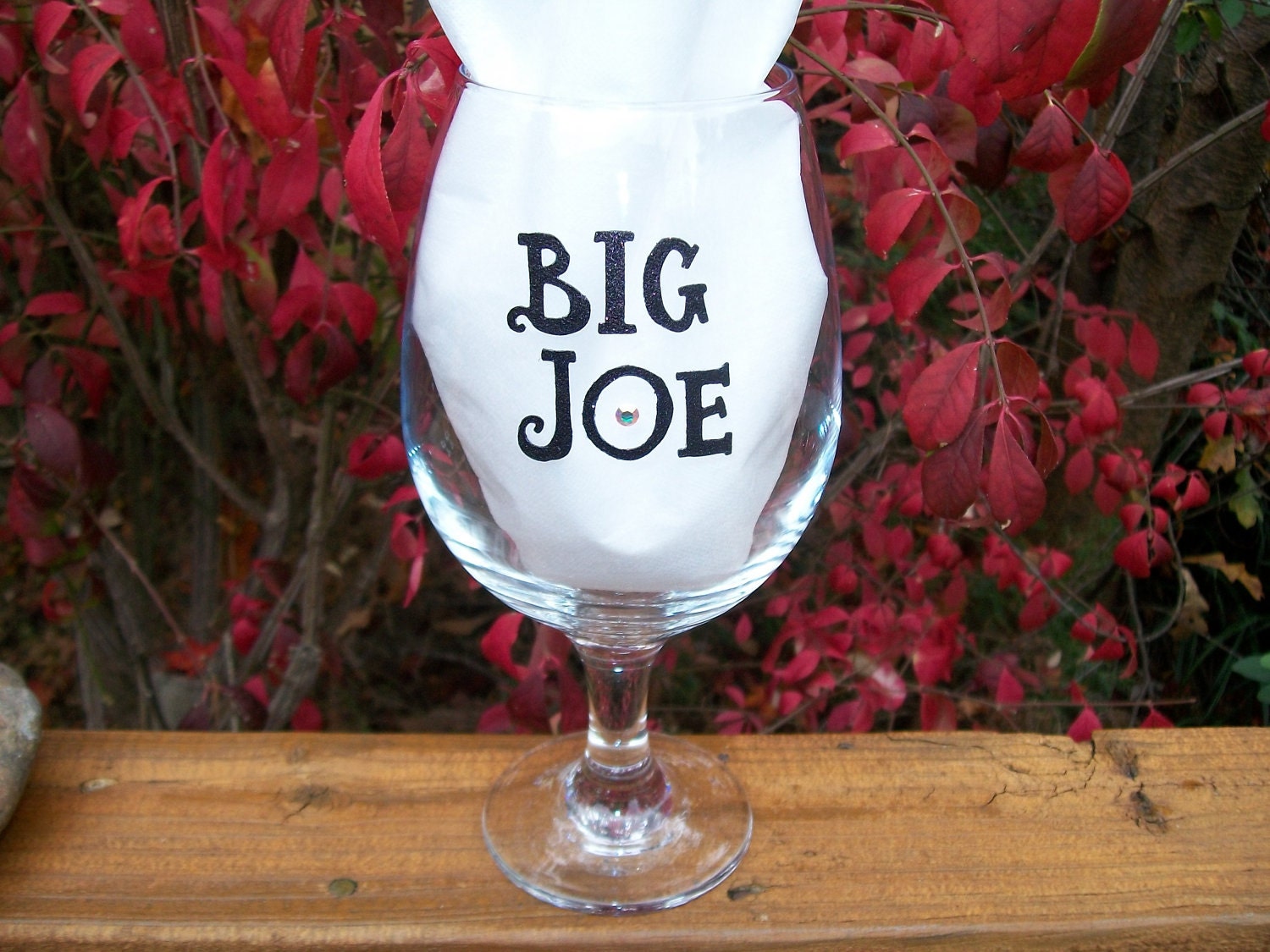 Big Joe LARGE wine glass for the wine lover in your life
