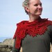 Knitted Shawl Pattern PDF - Mexican Wedding Scarf