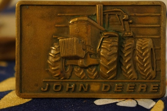 Vintage John Deere Belt Buckle