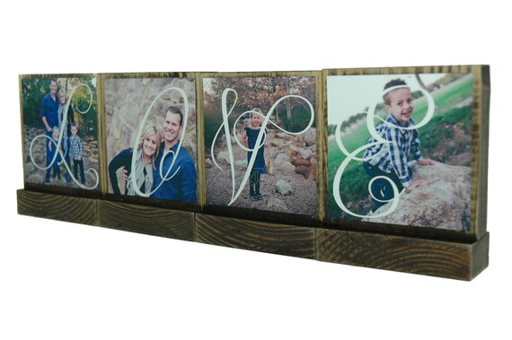 PERSONALIZED PHOTO BLOCKS Gifts To Spell by 