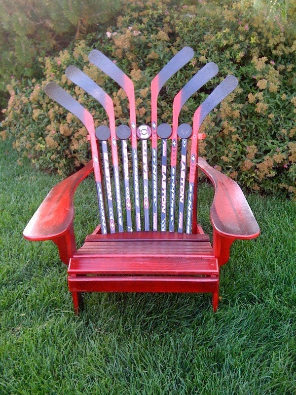 Recycled Hockey Chair