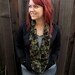 Infinity Mobius Scarf, Camo Camouflage (crochet loop scarf)