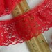 Real Red Vintage Trim - 2 Yards and 24 Inches Long