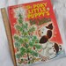 1973 Jumbo Size Golden Press Book - The Poky Little Puppy's First Christmas - Children's Book