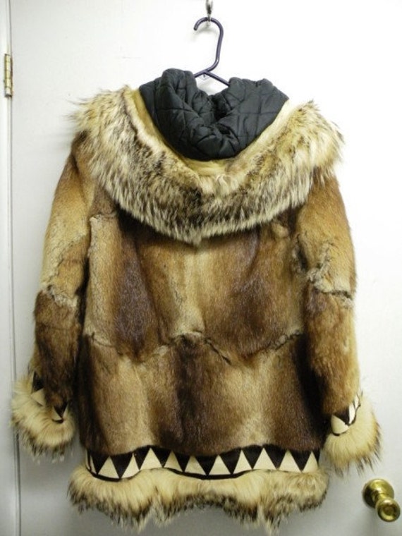 RESERVED For KT RARE Vintage Eskimo Zippered Jacket