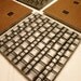 SALE Solid Metal Coasters Tiles Industrial / Architectural