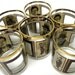 Reserved for Shirley Jackson Set of 6 Houze Art 'Roaring Twenties' bar glasses