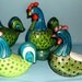 RESERVED for Sheri: Norleans Roosters and Hens Collection