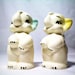 Elephant Salt and Pepper Shakers - American Bisque Pottery Company - Vintage