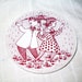 April Konflikt Decorative Wall Plaque Bjorn Wiinblad Nymolle