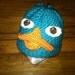 Perry the Platypus Inspired toddler hat