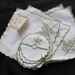 Set of 11 Vintage Napkins and 10 Matching Drink Coasters - Unused