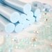 10pcs - Light Blue Decoden Mini Glue Sticks (102mm) MG10001