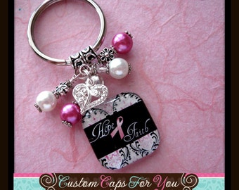 Popular items for keychain with bead on Etsy