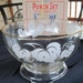 SALE Vintage Punch Bowl Set By Anchor Hocking
