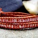 Peach Two Wrap Bracelet