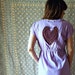 babydoll dress crochet heart open back