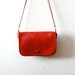Vintage red coach purse