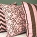 Set of 3 premier Pink/Brown pillow covers 16 X16