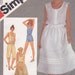 Camiknickers Bloomers Petticoat Romper Sewing pattern Simplicity 5460 from 1982 Size 10 bust 32 1/2