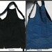 Apron, Japanese Maekake. Vintage. Indigo Cotton. (Ref: CF025)