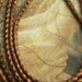 5 OLD Vintage Very Ornate Braided Brass Chains