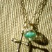 Nostalgia Necklace Sterling Silver Jack and Glass Marble Necklace