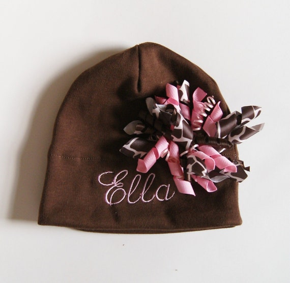 Items similar to Personalized Baby and Toddler Hat on Etsy