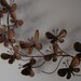Jere Style Butterflies Wall Sculpture Metal Art 1960s Vintage Brutalist