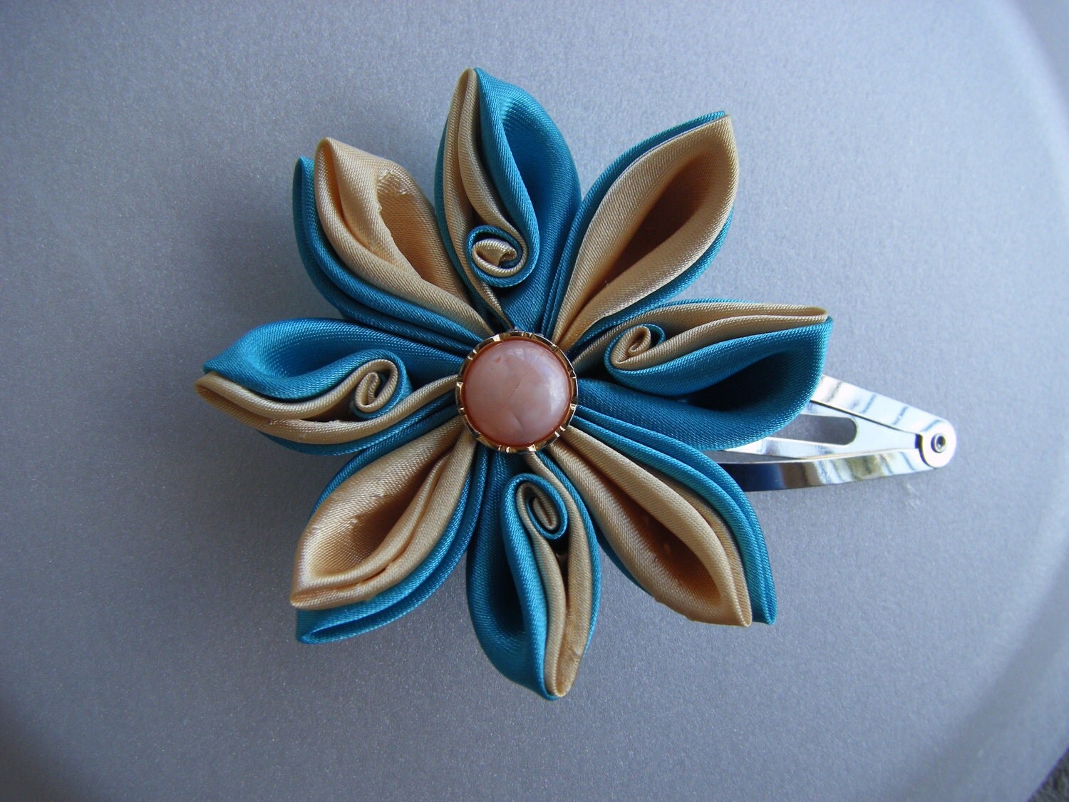 INSTANT DOWNLOAD 3 Kanzashi Flower Tutorials PDF Hair