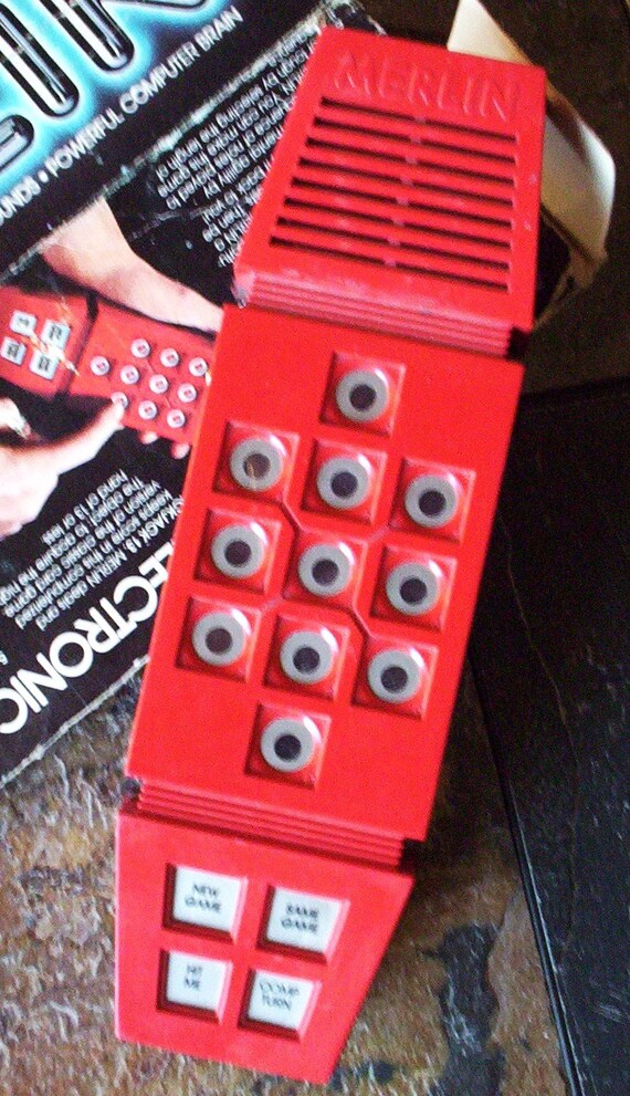 handheld electronic games from the 80's