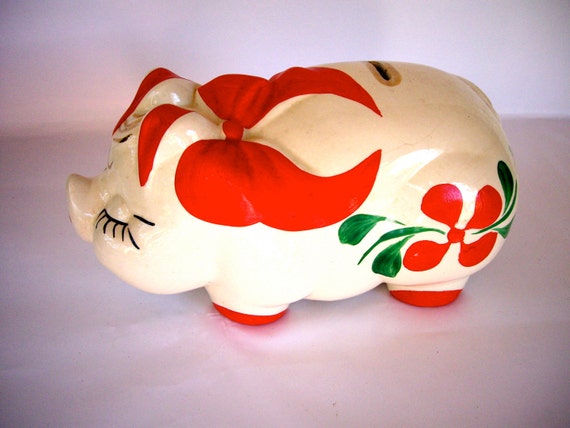 Vintage Piggy Bank 1940