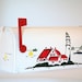 USA Lighthouse Mail Box
