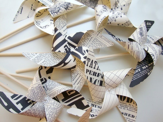 pinwheels set of 8 Large Pinwheels Il_570xn