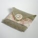 Sage Green Burlap CD Pouches (Set of 5) You choose band color.