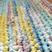 Crochet Rag Rug in Pastels