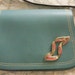 Reserved for Barb Upcycled Charter Club Sage Green Small Purse Mad Men Wedding Holiday Special Occasion Gift