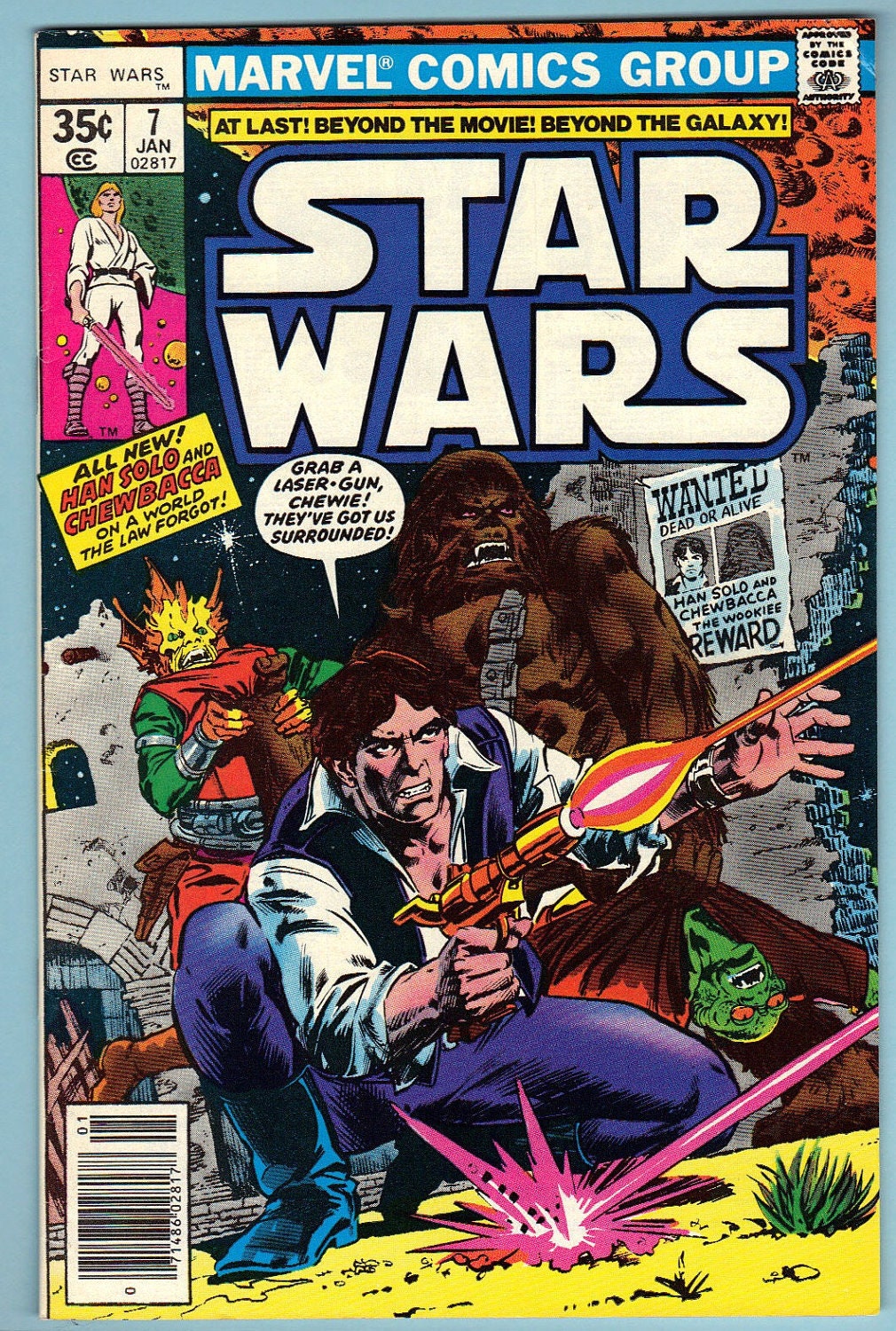 1978 Marvel STAR WARS Comic Book Issue No. by Kustomcardsandmore