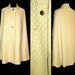 Vintage 1960s 60s Designer Bohemian Rhapsody Mod Swing Coat Cape Rockabilly pinup bombshell Femme-Fatale wool coat glamourous