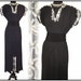 Vintage 1940s 40s Evening Gown Dress Formal Pinup Sequin Cocktail Garden Party Hollywood Swing Mad Men Prom Rockabilly Pinup Bombshell