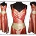 Vintage Red 1950s Style Shelf Bust Dress Gown Designer Evening Formal Wedding Prom Cocktail Garden Party Hollywood Mad Man Rockabilly Pinup