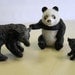 Set of 3 Vintage Bear Figurines