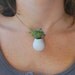 LAST ONE- A Wearable Planter, No. 1, Handpainted