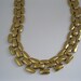 Napier Goldtone Necklace Choker Vintage