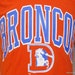 Vintage 80's Denver Broncos football throwback jersey shirt M
