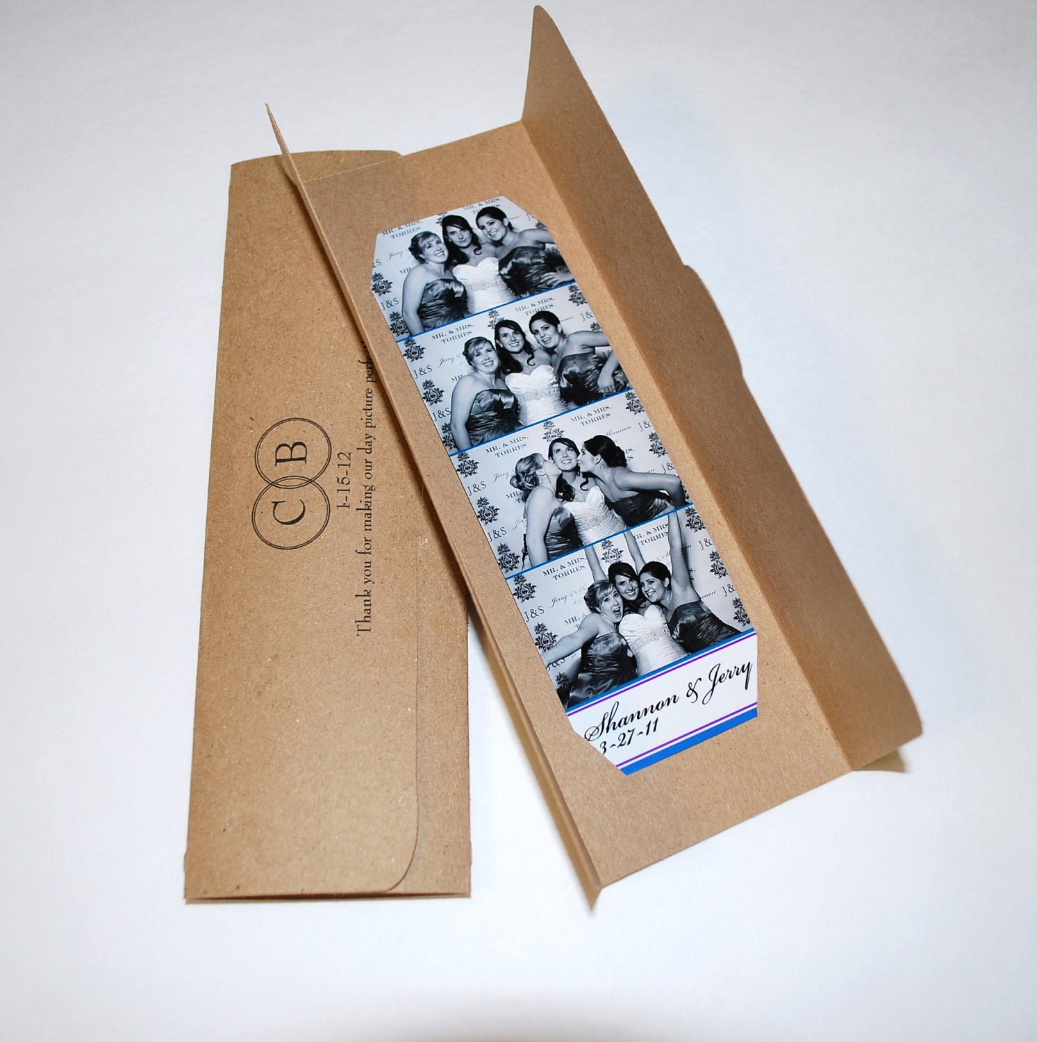 Photobooth PhotoStrip Picture Holder Photo Booth Party Favor