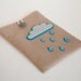 Rain Cloud Kindle Fire Sleeve, Neutral Kindle Fire Case